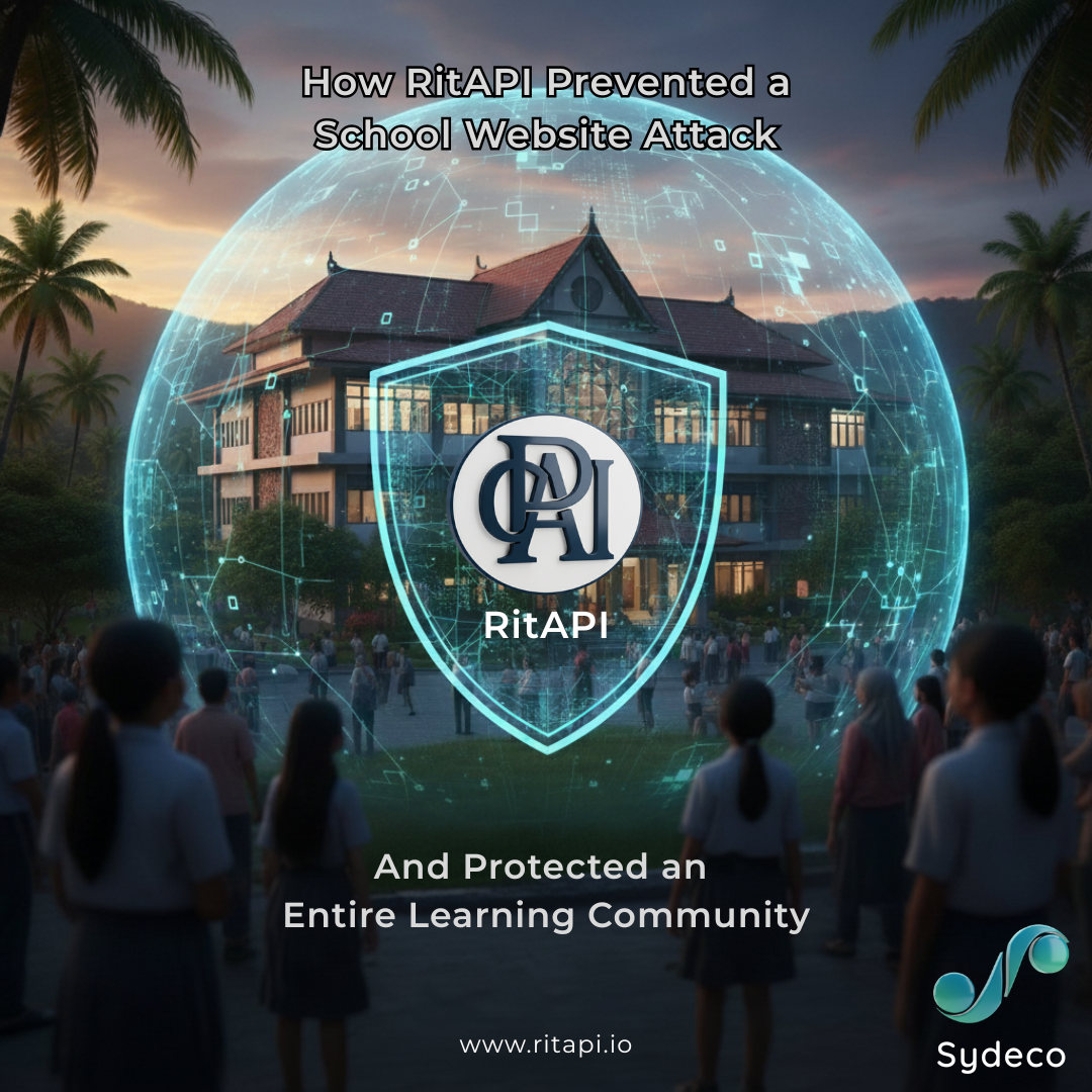 How RitAPI Prevented a School Website Attack — and Protected an Entire Learning Community