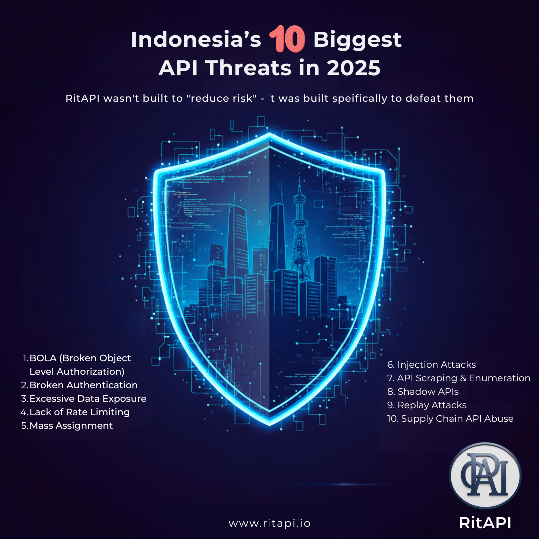 10 API Attack Types Every Indonesian Company Must Defend Against (2025 Edition)